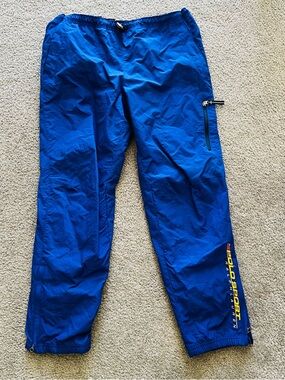 Polo by Ralph Lauren Polo Sport Royal Blue Track Pants 90s vintage